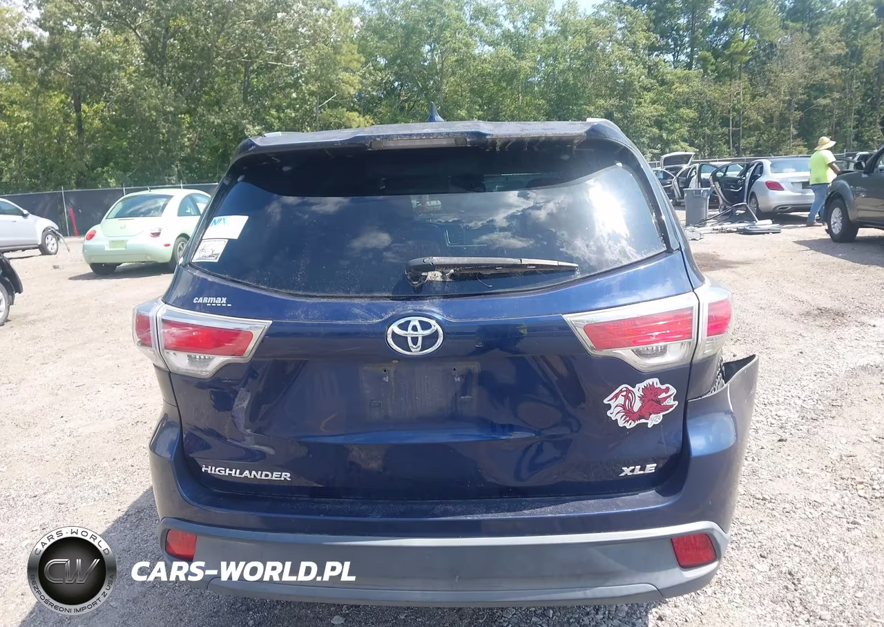 2014 Toyota Highlander Xle V6 VIN:5TDKKRFH5ES009592 - 17