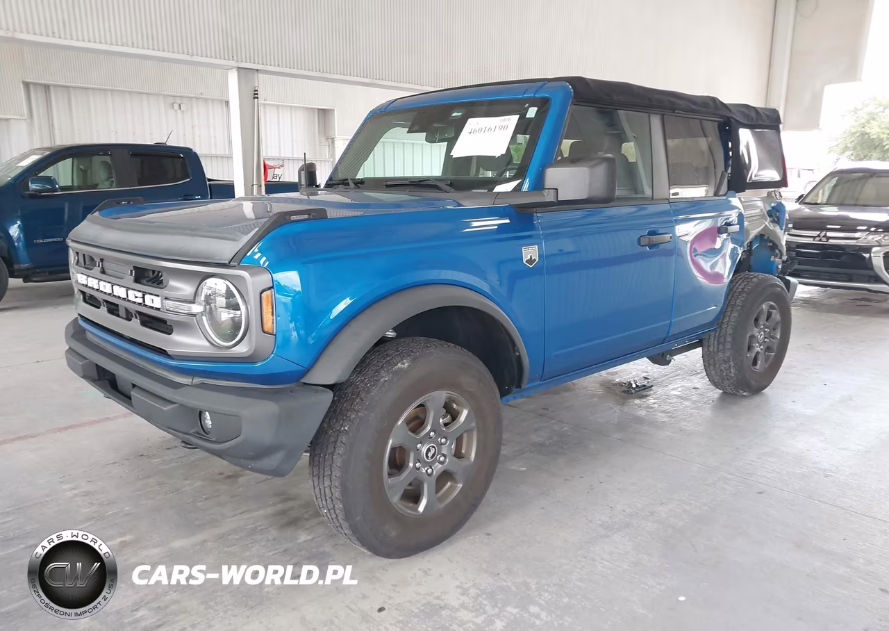 2022 Ford Bronco Big Bend VIN:1FMDE5BH9NLB09528 - 2