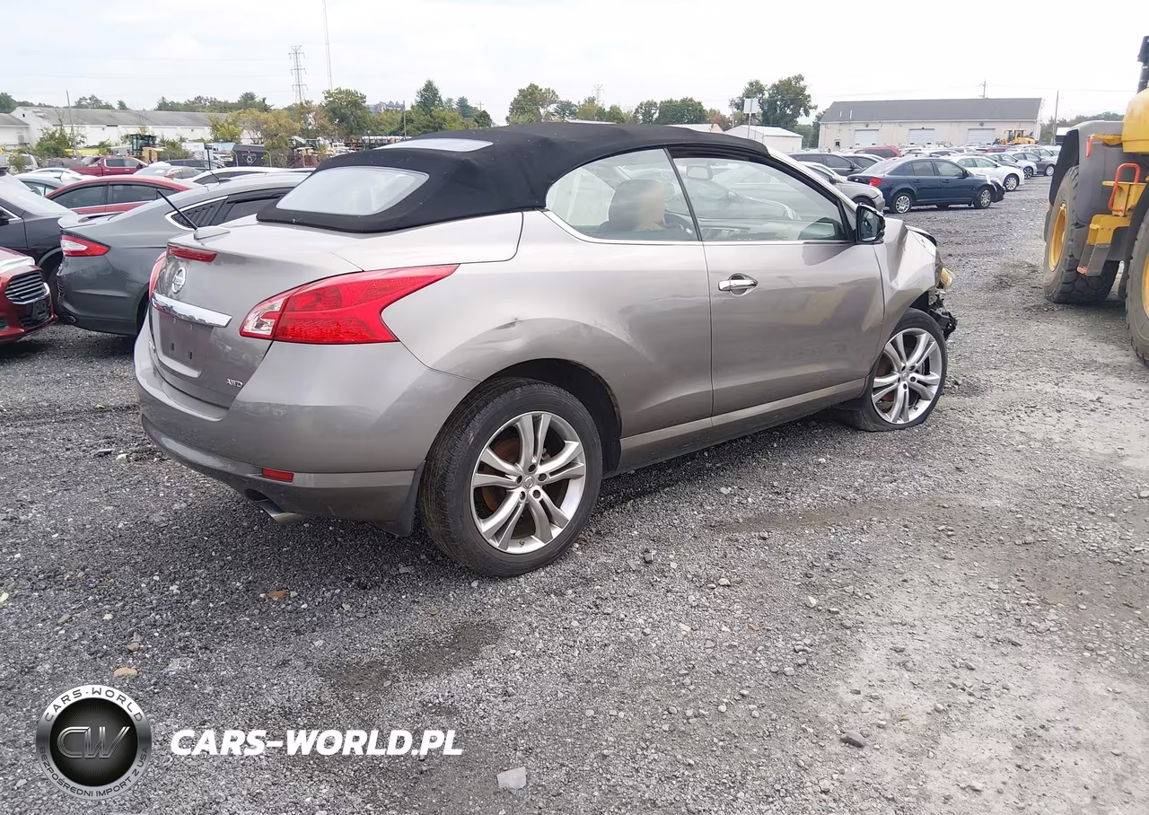 2011 Nissan Murano Crosscabriolet VIN:JN8AZ1FY3BW000690 - 4