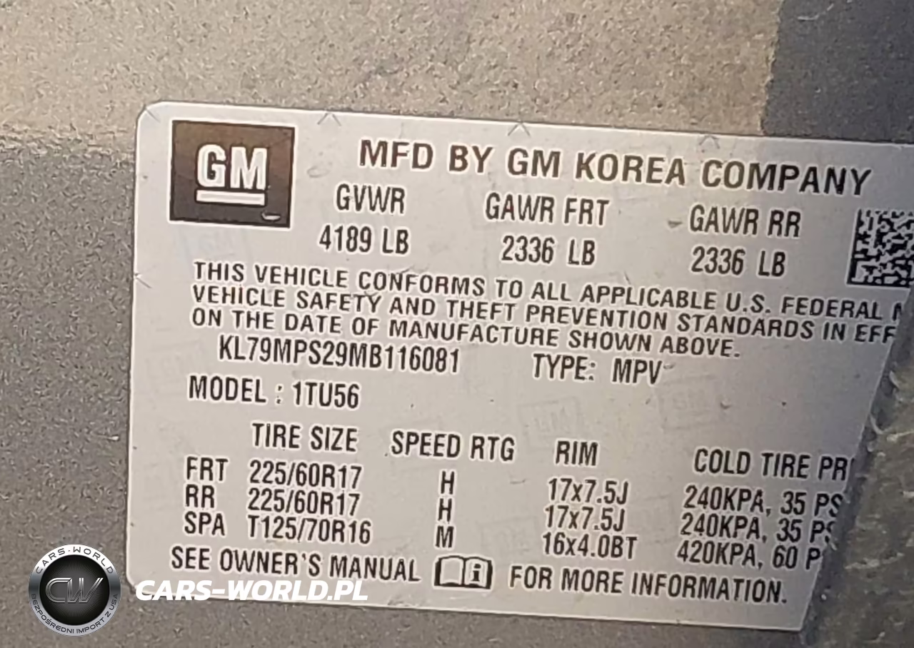2021 Chevrolet Trailblazer Fwd Lt VIN:KL79MPS29MB116081 - 9