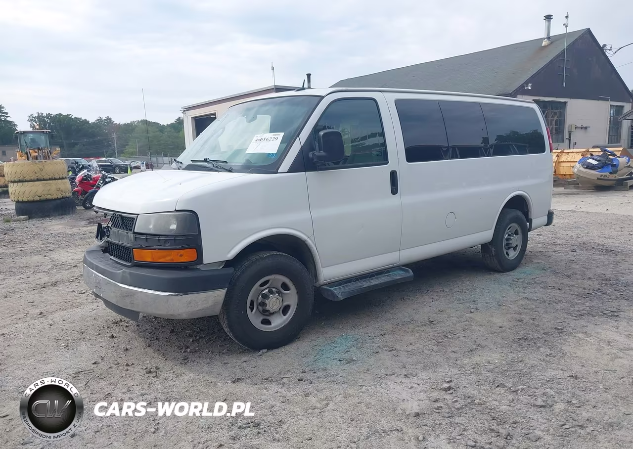 2015 Chevrolet Express 2500 Lt VIN:1GAWGRFF3F1107545 - 2