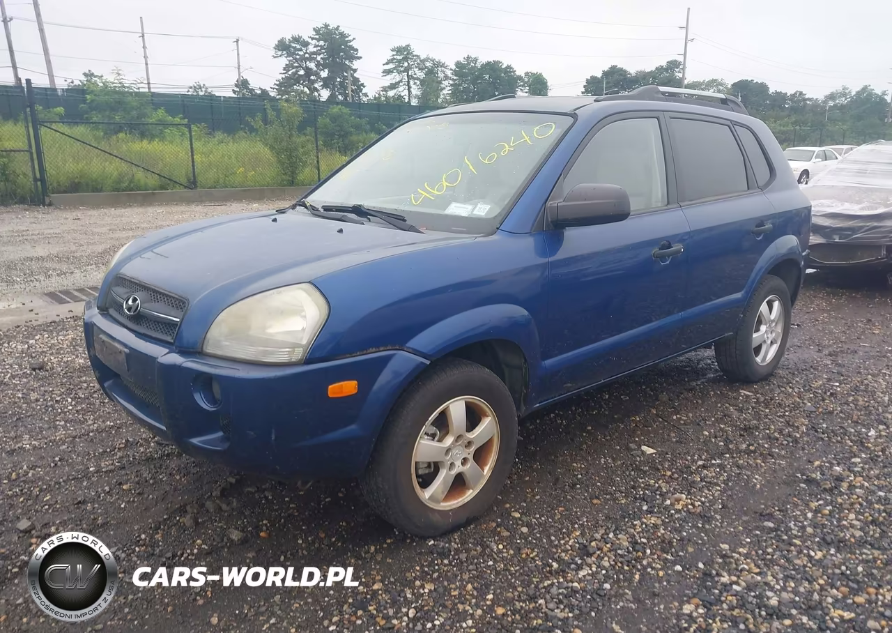 2007 Hyundai Tucson Gls VIN:KM8JM12B67U555076 - 2