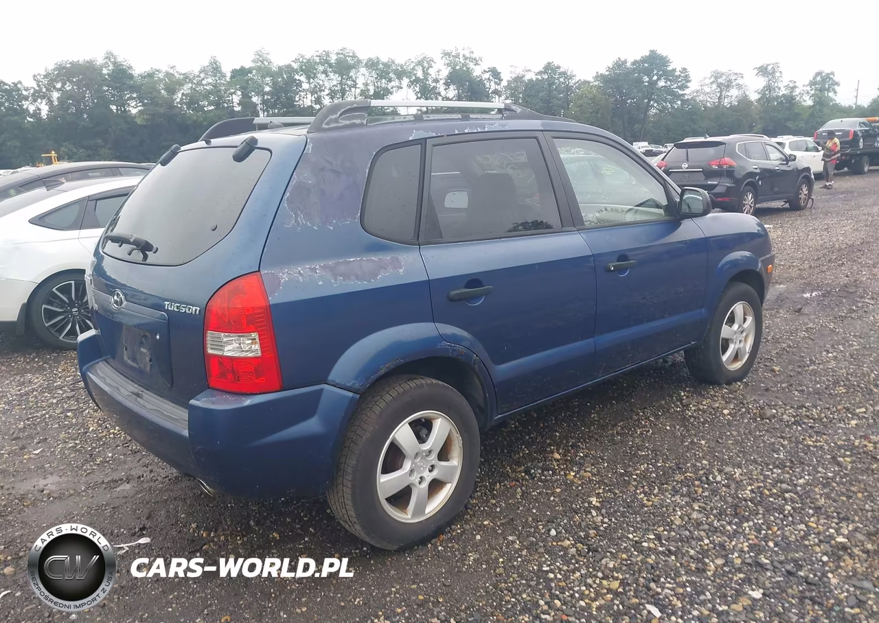 2007 Hyundai Tucson Gls VIN:KM8JM12B67U555076 - 4