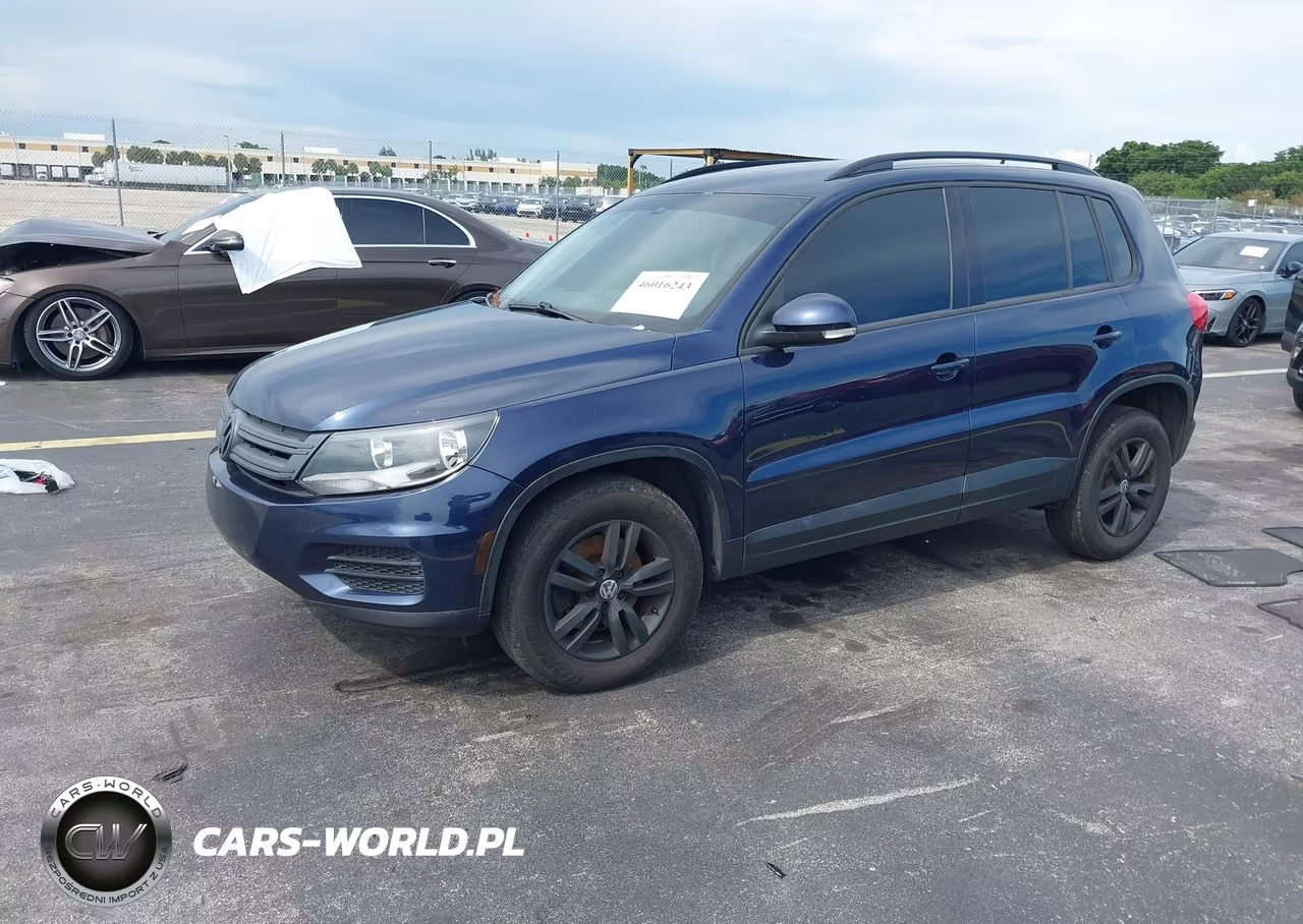 2016 Volkswagen Tiguan S VIN:WVGBV7AX5GW565183 - 2