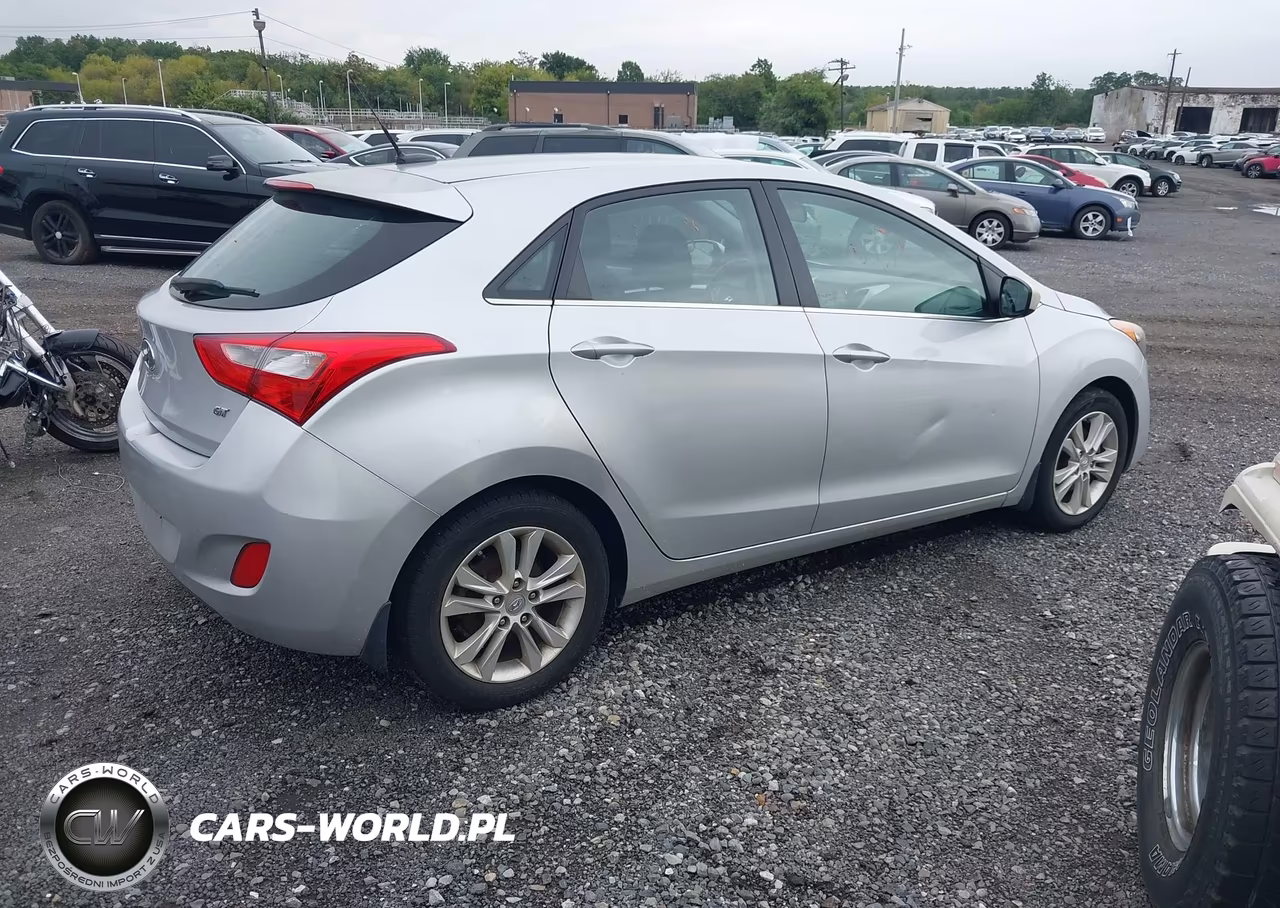 2014 Hyundai Elantra Gt VIN:KMHD35LH4EU208319 - 4