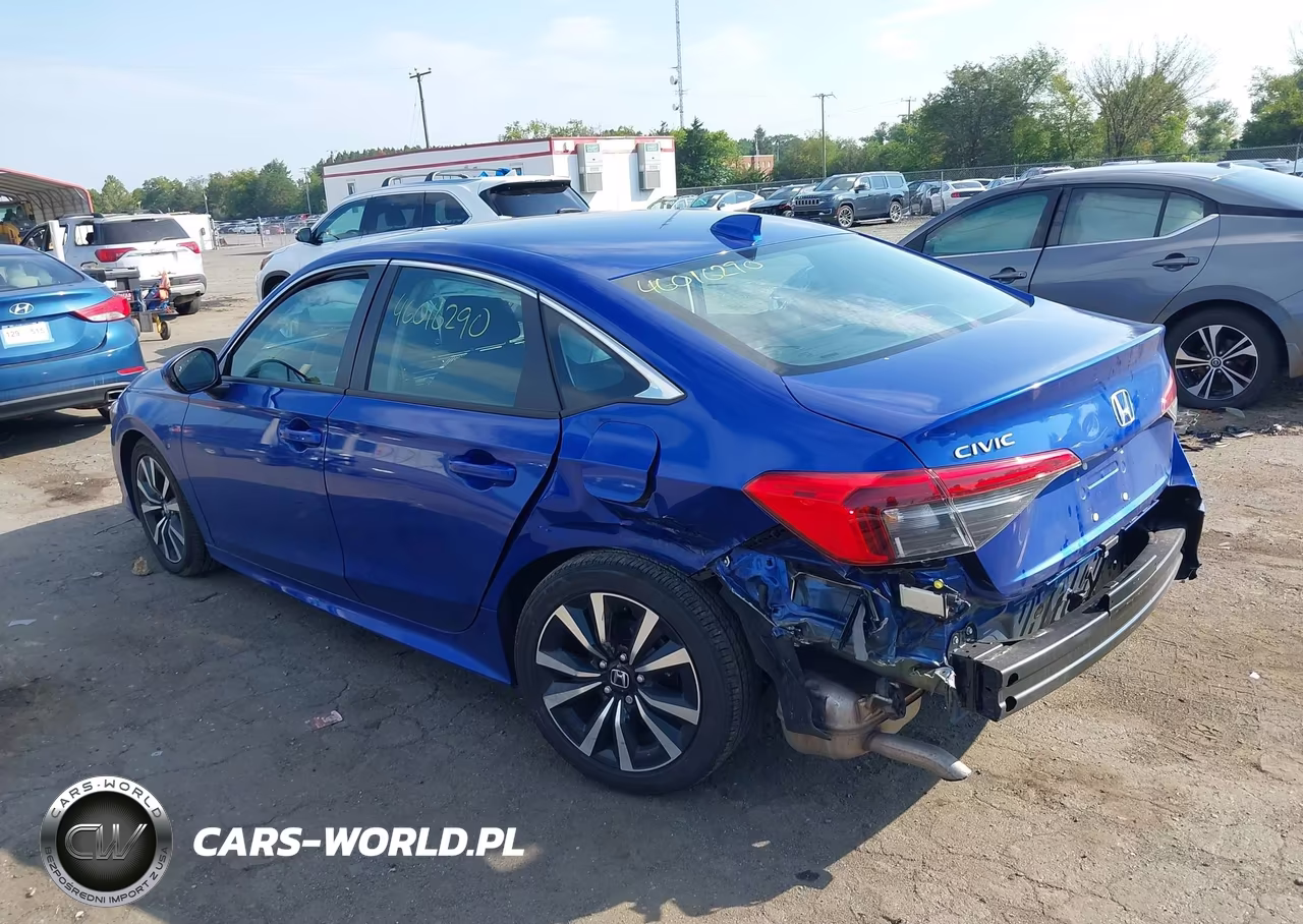 2024 Honda Civic Ex VIN:2HGFE1F75RH338977 - 3