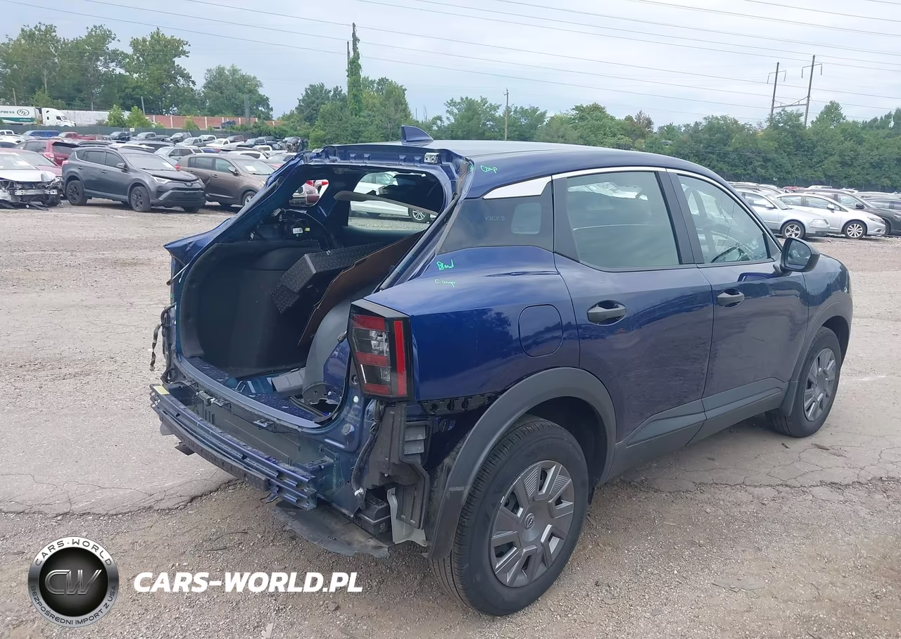 2025 Nissan Kicks S Intelligent Awd VIN:3N8AP6BB6SL318202 - 4