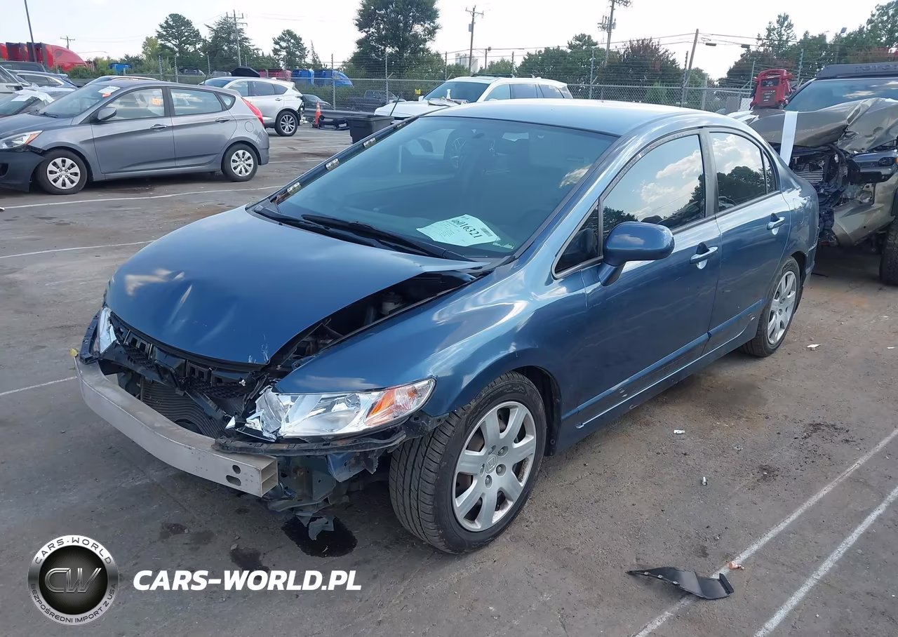 2009 Honda Civic Lx VIN:2HGFA16579H363096 - 2