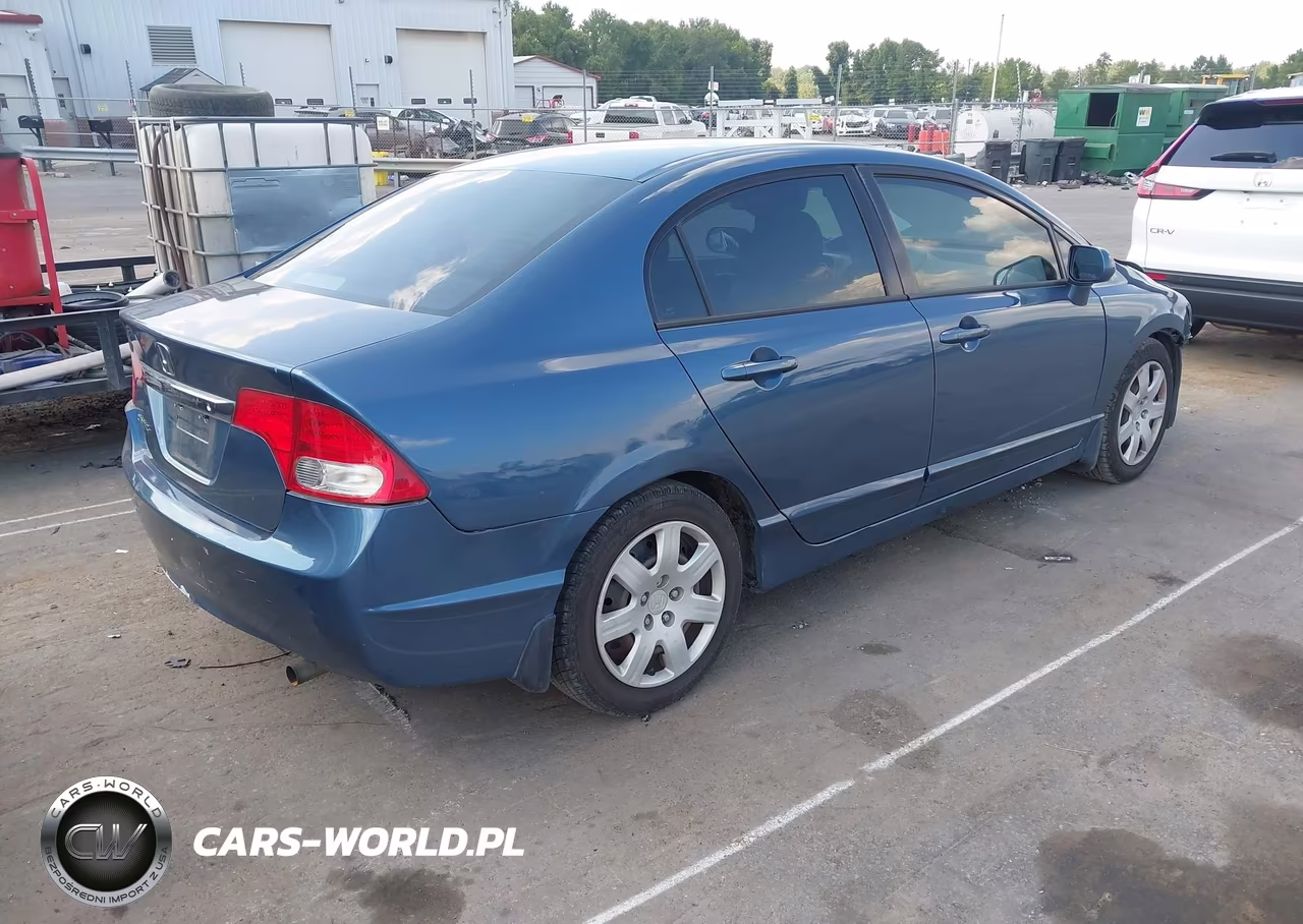 2009 Honda Civic Lx VIN:2HGFA16579H363096 - 4