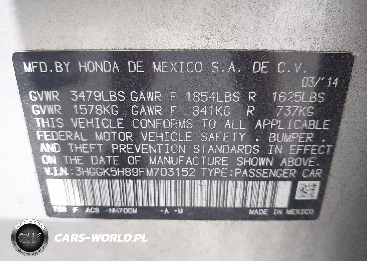 2015 Honda Fit Ex-Ex-L VIN:3HGGK5H89FM703152 - 9