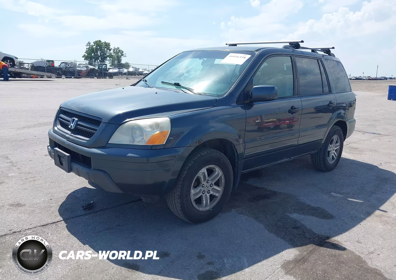 2004 Honda Pilot Ex VIN:2HKYF18414H606902 - 2