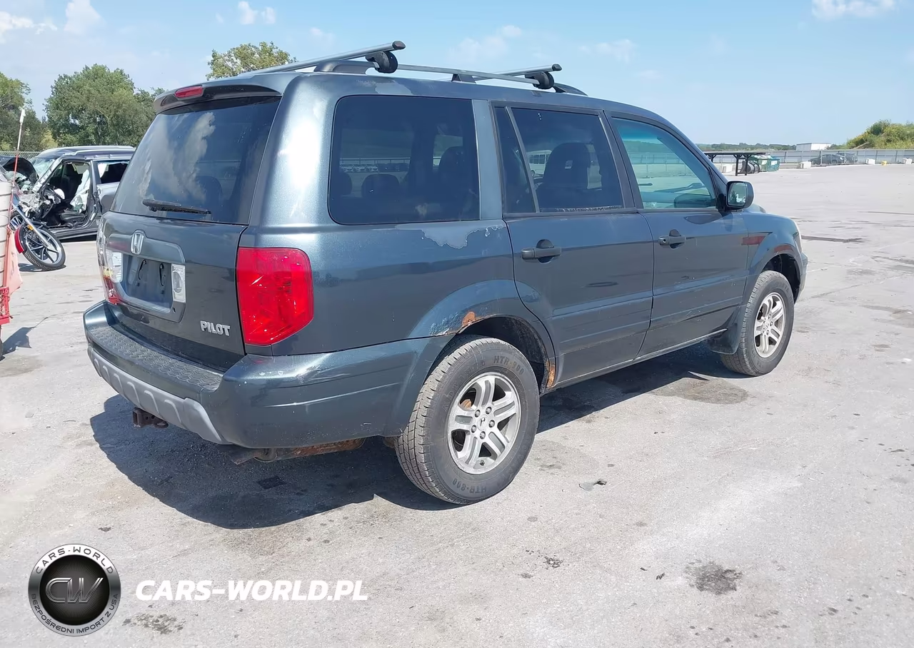 2004 Honda Pilot Ex VIN:2HKYF18414H606902 - 4