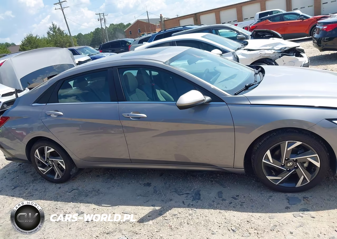 2024 Hyundai Elantra Sel VIN:KMHLS4DG2RU711819 - 13