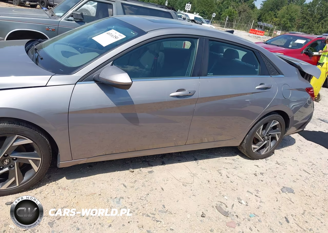 2024 Hyundai Elantra Sel VIN:KMHLS4DG2RU711819 - 14