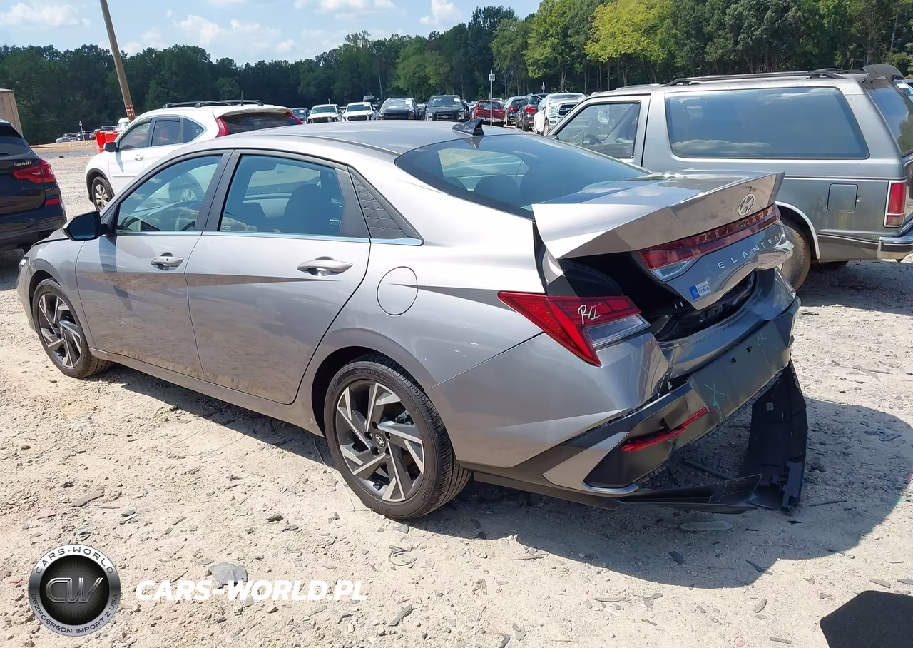 2024 Hyundai Elantra Sel VIN:KMHLS4DG2RU711819 - 3