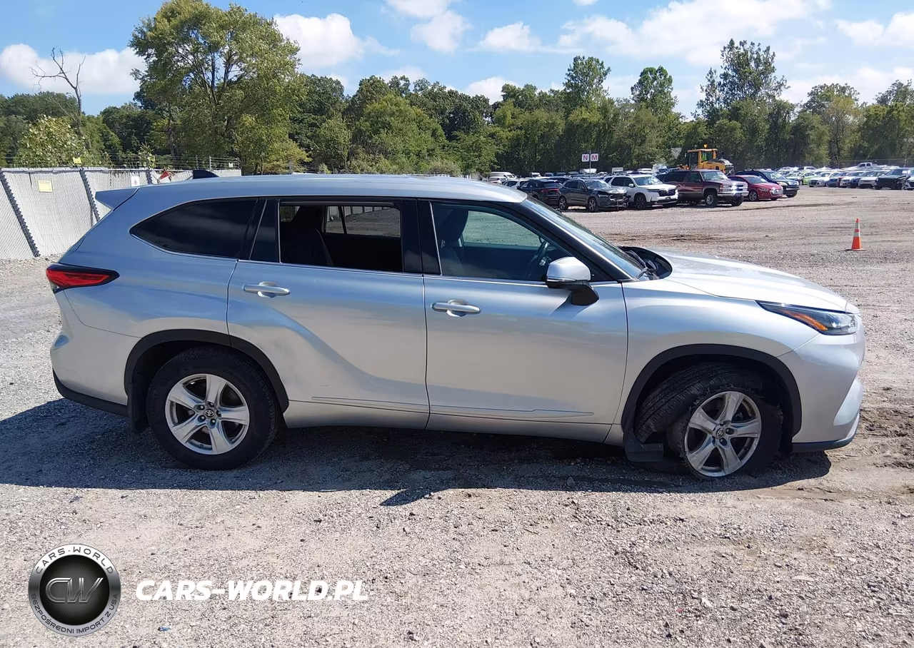 2022 Toyota Highlander Le VIN:5TDBZRBH4NS568603 - 14