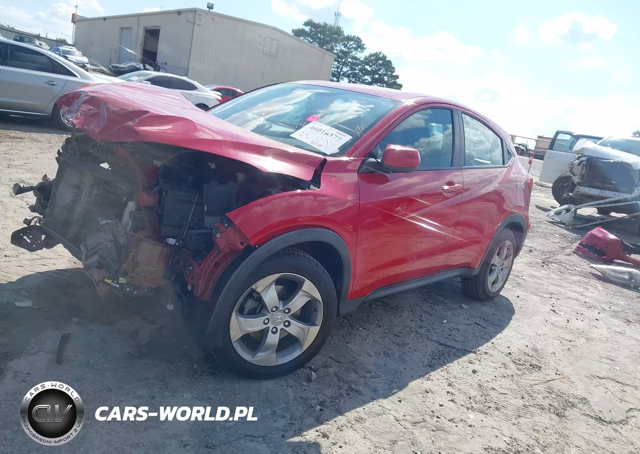 2016 Honda Hr-V Lx VIN:3CZRU5H38GM726911 - 2