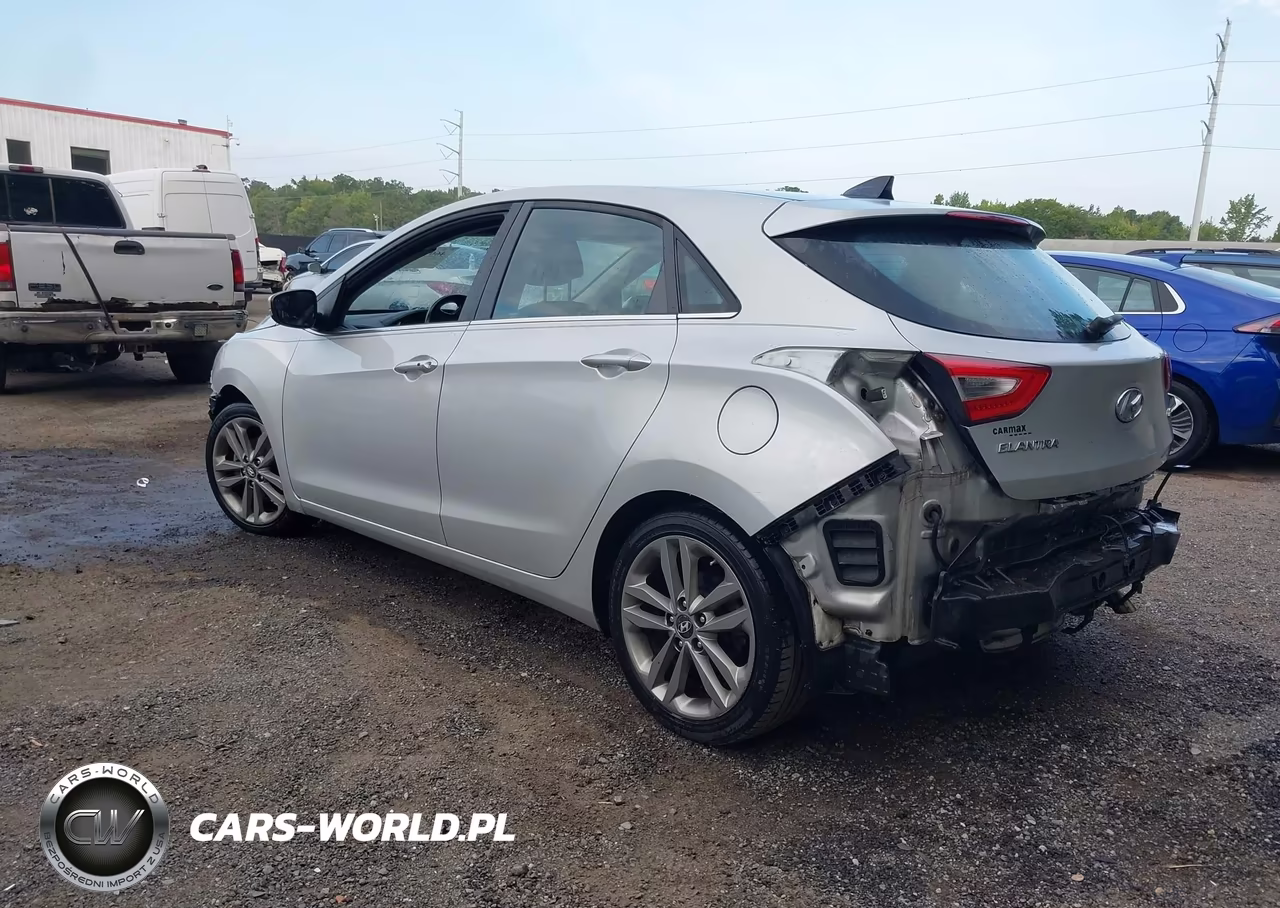 2016 Hyundai Elantra Gt VIN:KMHD35LH8GU334072 - 3