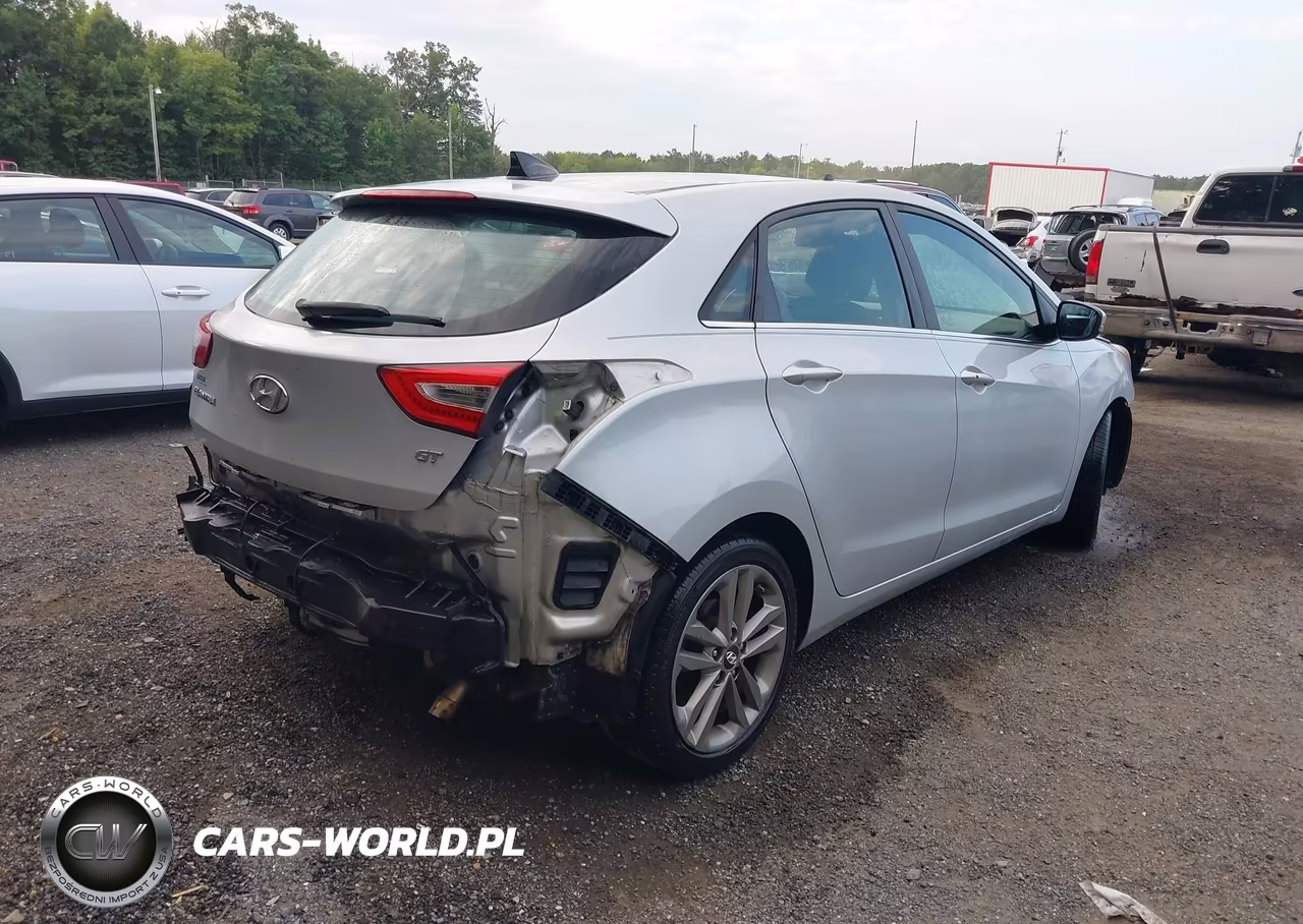 2016 Hyundai Elantra Gt VIN:KMHD35LH8GU334072 - 4