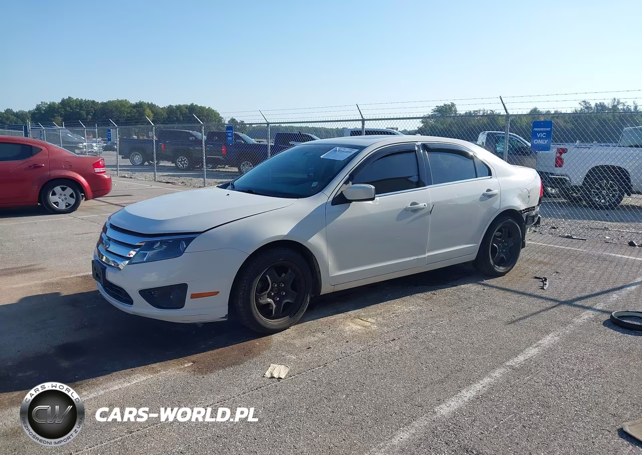 2010 Ford Fusion Se VIN:3FAHP0HG6AR227491 - 2