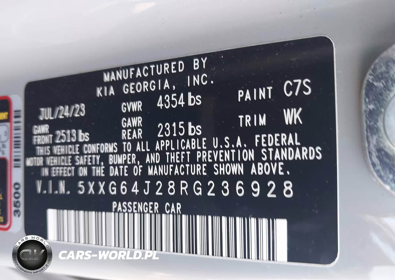 2024 Kia K5 Gt-Line VIN:5XXG64J28RG236928 - 9
