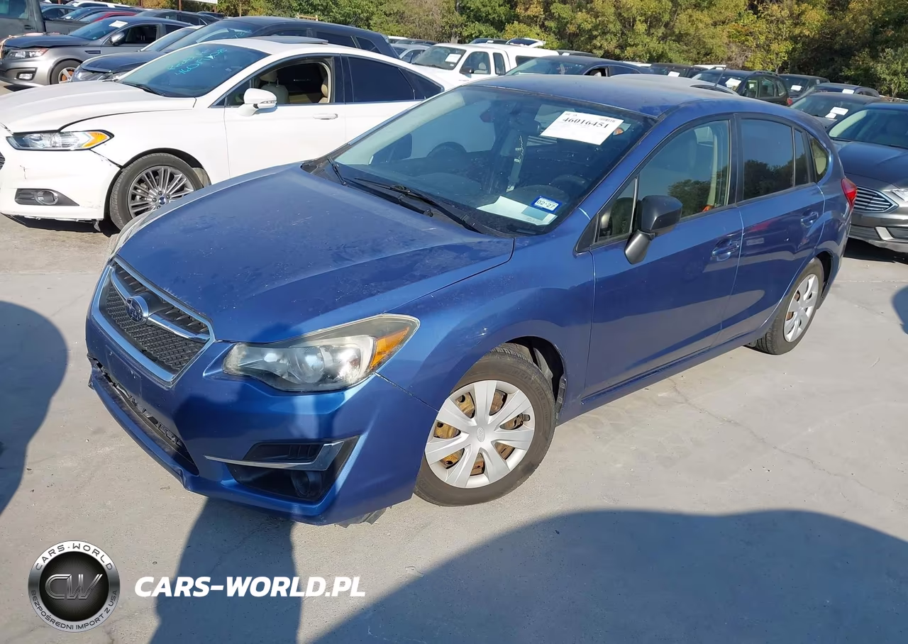 2015 Subaru Impreza 2.0I VIN:JF1GPAA62F8229346 - 2