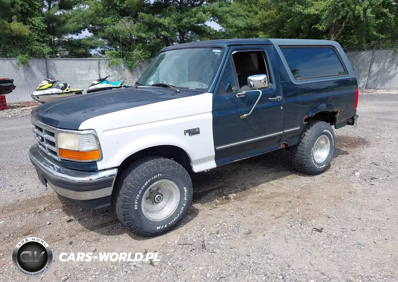 1995 Ford Bronco U100 VIN:1FMEU15N4SLA75849 - 2