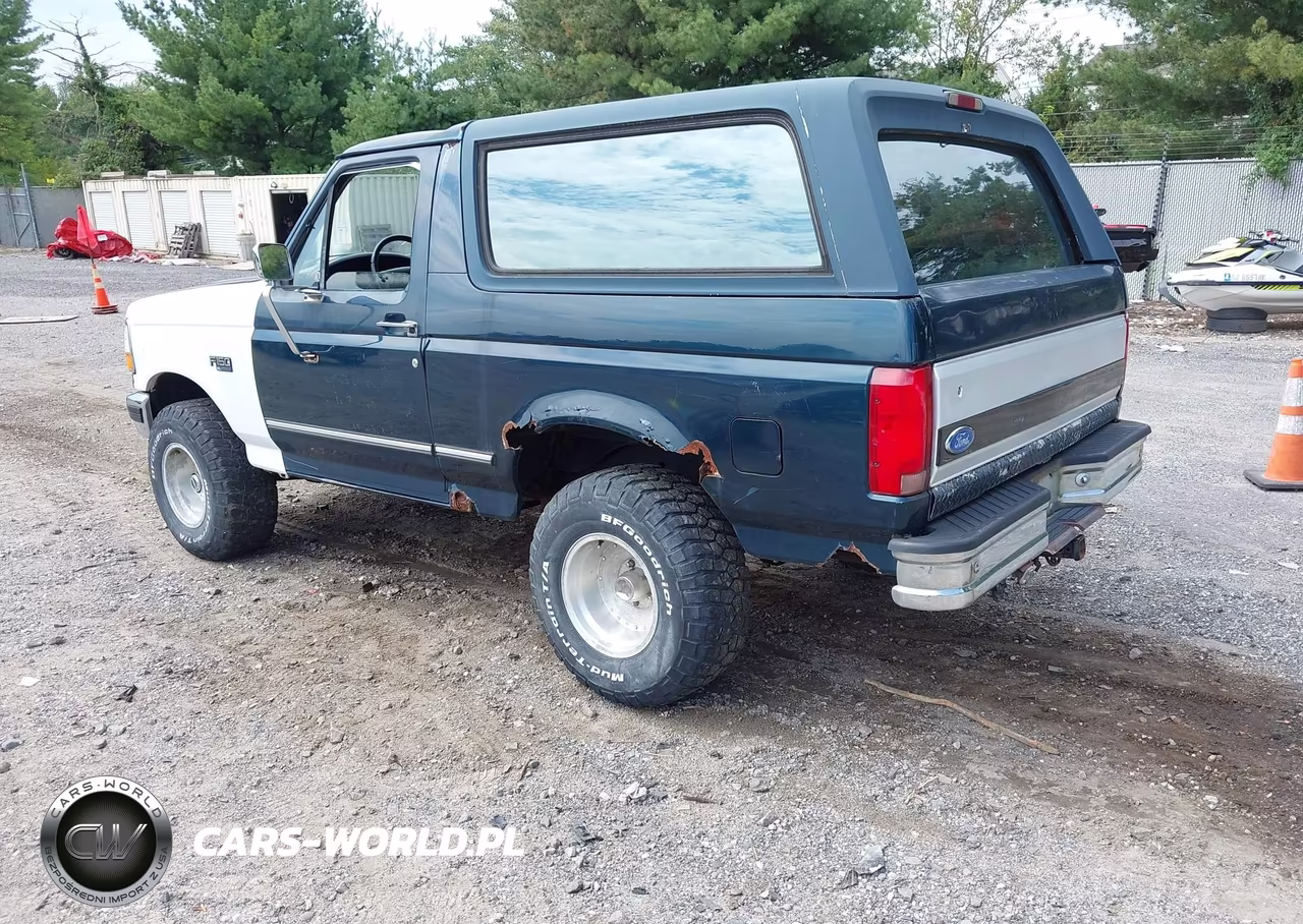 1995 Ford Bronco U100 VIN:1FMEU15N4SLA75849 - 3