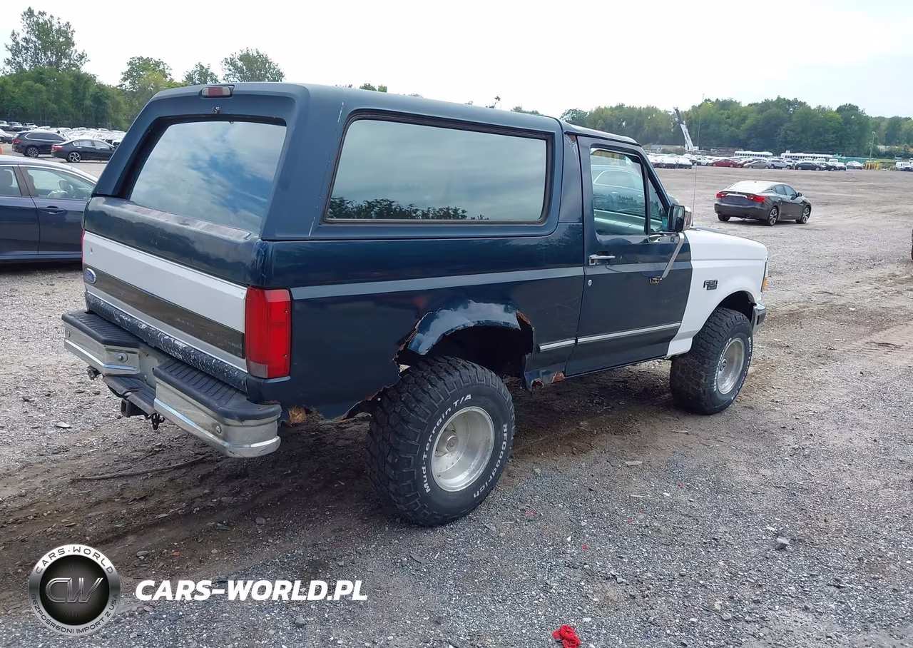1995 Ford Bronco U100 VIN:1FMEU15N4SLA75849 - 4