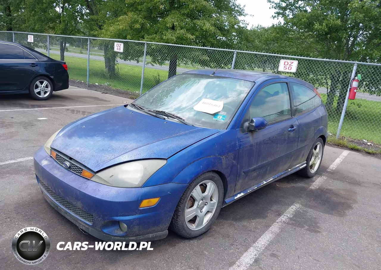 2002 Ford Focus Svt VIN:3FAHP39552R191387 - 2