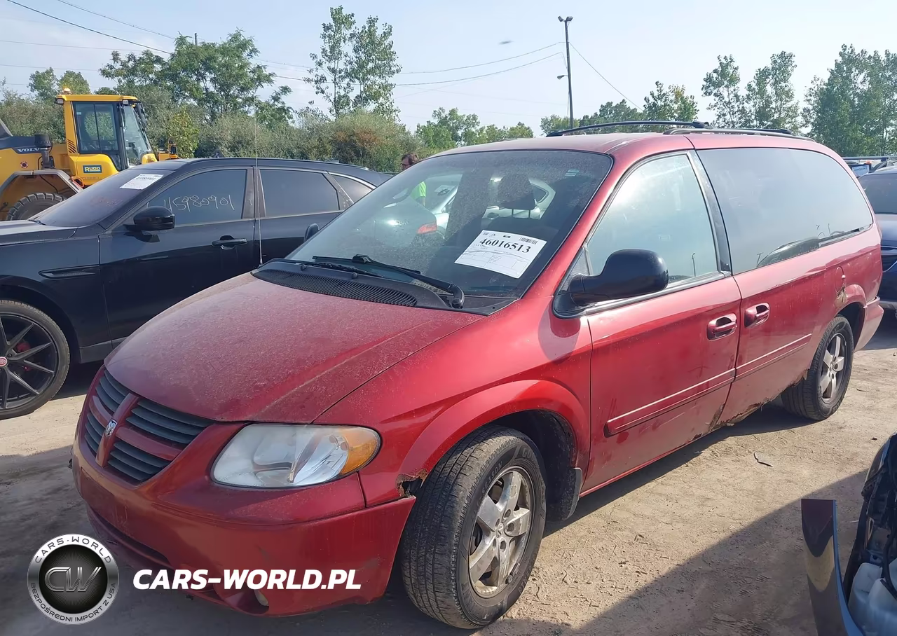2007 Dodge Grand Caravan Sxt VIN:2D4GP44L17R333297 - 2