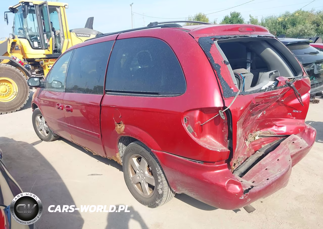 2007 Dodge Grand Caravan Sxt VIN:2D4GP44L17R333297 - 3