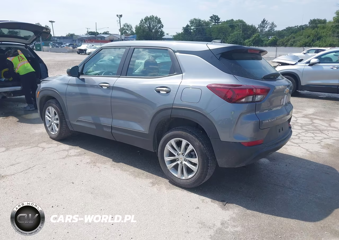2021 Chevrolet Trailblazer Fwd Ls VIN:KL79MMS22MB027287 - 3