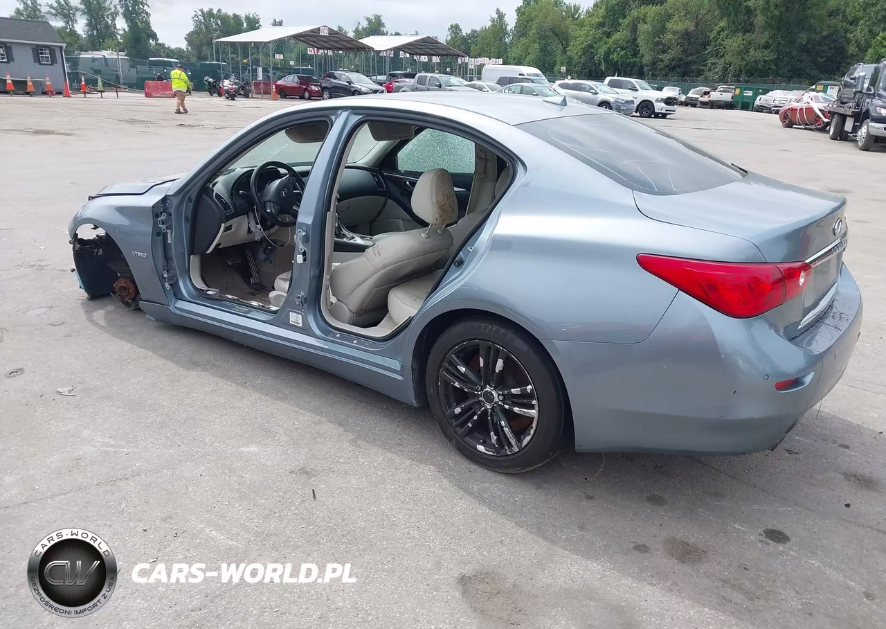 2014 Infiniti Q50 Hybrid Sport VIN:JN1AV7AP3EM690873 - 3