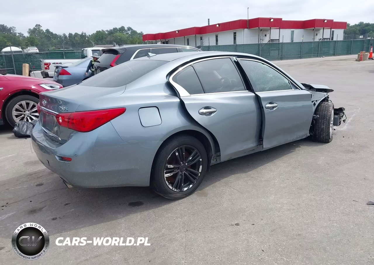 2014 Infiniti Q50 Hybrid Sport VIN:JN1AV7AP3EM690873 - 4