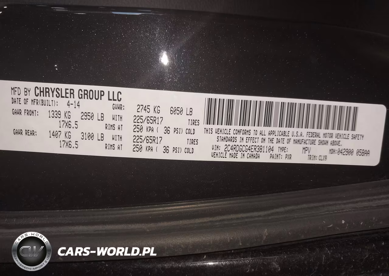 2014 Dodge Grand Caravan Sxt 30Th Anniversary VIN:2C4RDGCG4ER381104 - 9
