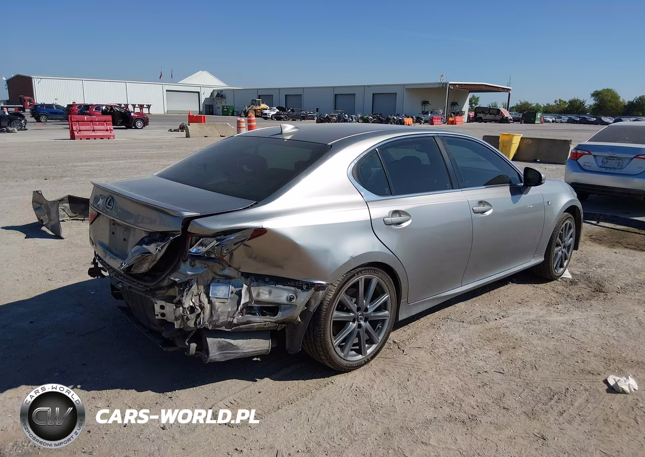 2015 Lexus Gs 350 VIN:JTHCE1BLXFA003453 - 4
