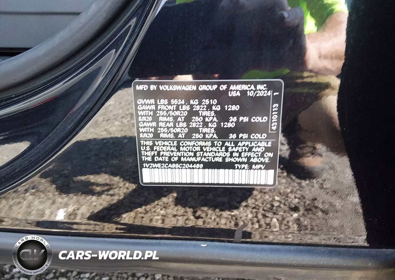 2025 Volkswagen Atlas Cross Sport 2.0T Se W-Technology VIN:1V2WE2CA8SC204489 - 9