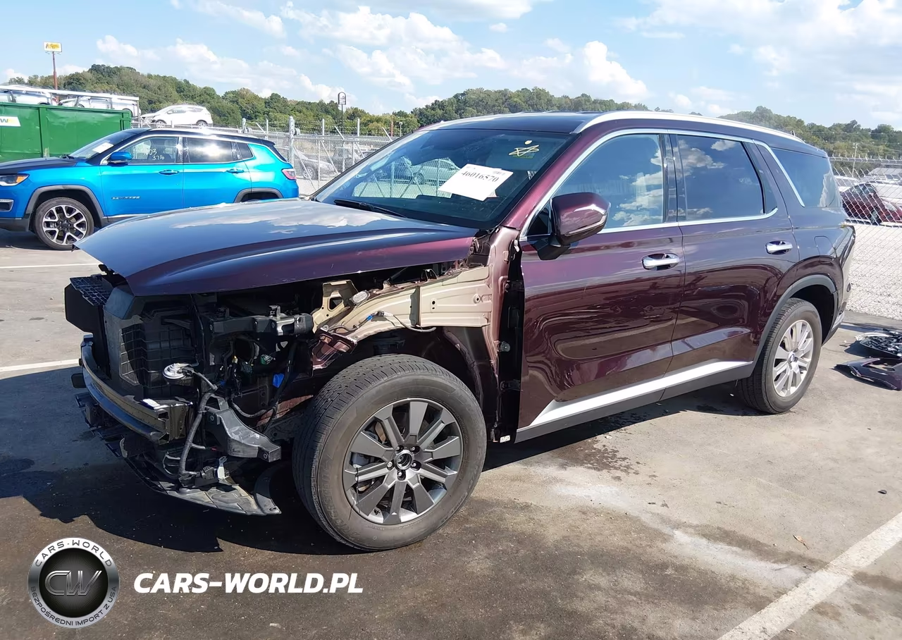 2023 Hyundai Palisade Sel VIN:KM8R24GE0PU532650 - 2