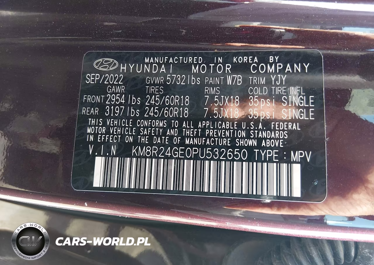 2023 Hyundai Palisade Sel VIN:KM8R24GE0PU532650 - 9