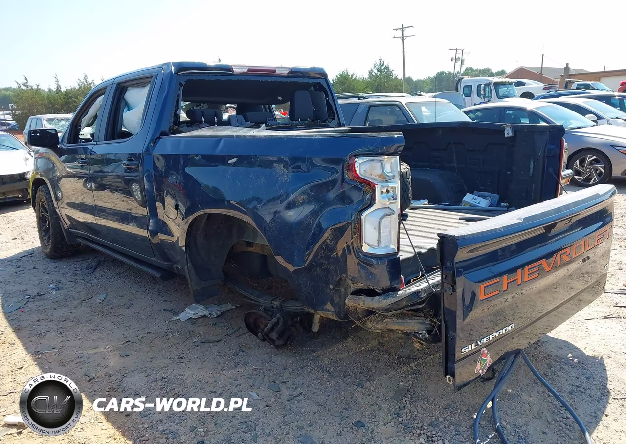 2021 Chevrolet Silverado 1500 4Wd Short Bed Lt Trail Boss VIN:1GCPYFED7MZ137508 - 3