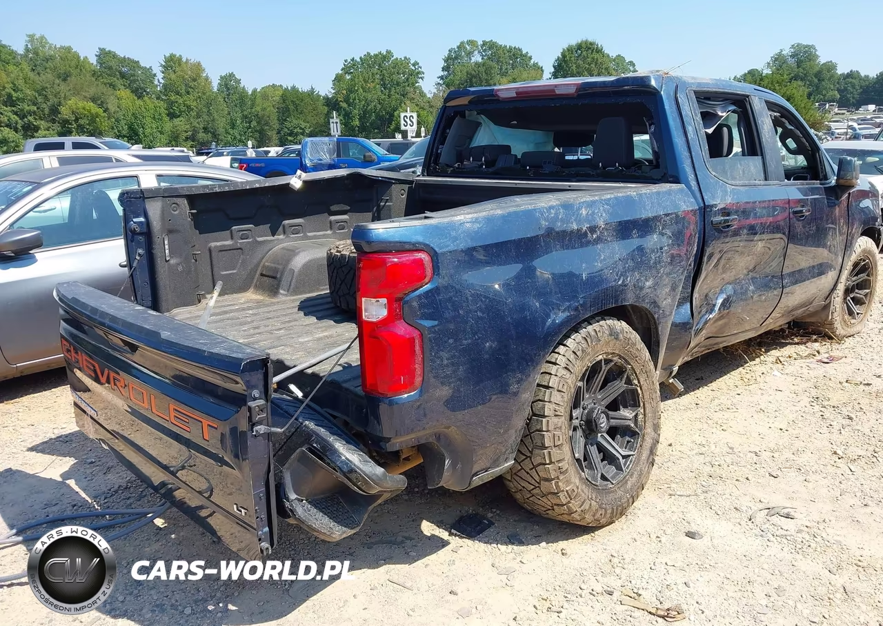 2021 Chevrolet Silverado 1500 4Wd Short Bed Lt Trail Boss VIN:1GCPYFED7MZ137508 - 4