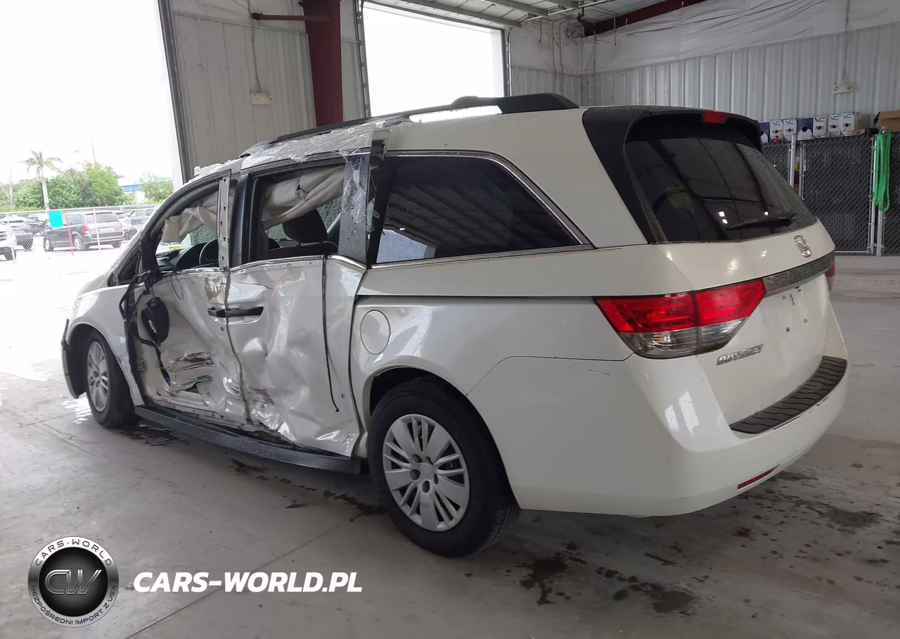 2014 Honda Odyssey Lx VIN:5FNRL5H25EB091504 - 3