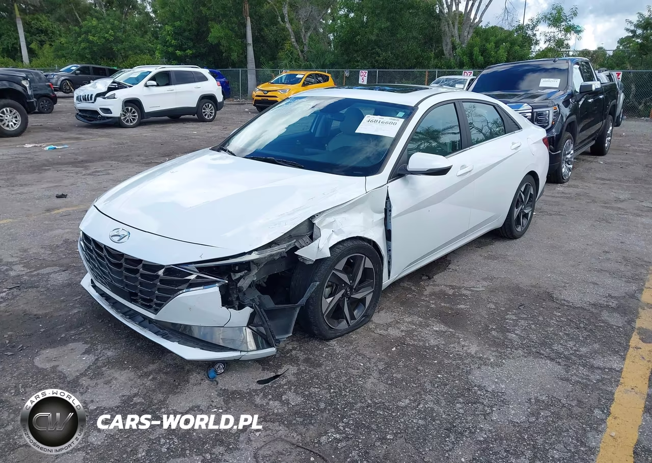 2022 Hyundai Elantra Limited VIN:5NPLP4AG3NH054656 - 2