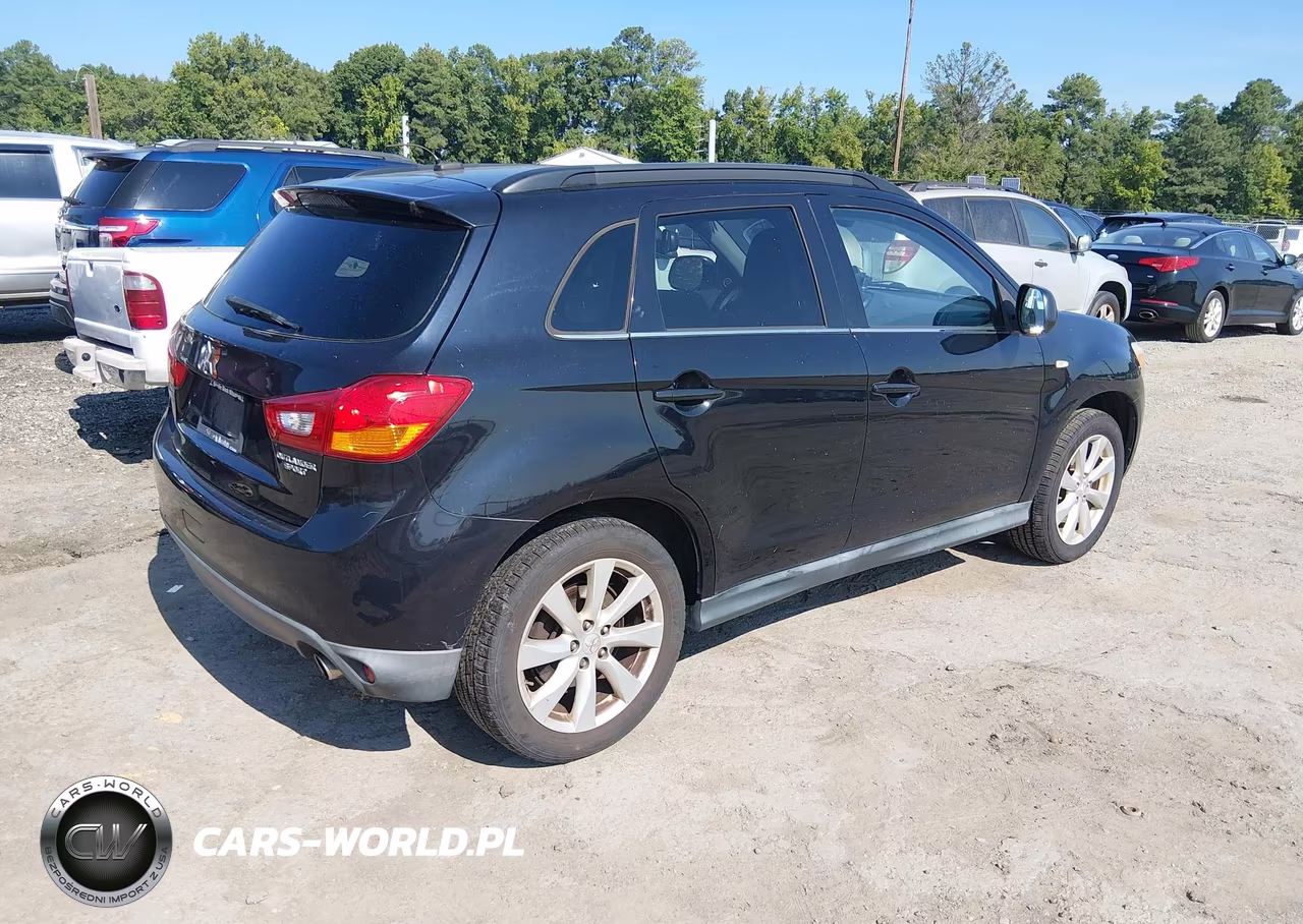 2013 Mitsubishi Outlander Sport Se VIN:4A4AP4AU5DE015278 - 4