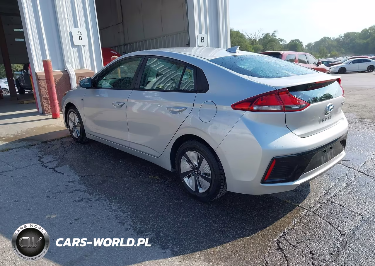 2019 Hyundai Ioniq Hybrid Blue VIN:KMHC65LC9KU159010 - 3