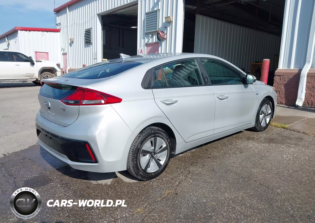 2019 Hyundai Ioniq Hybrid Blue VIN:KMHC65LC9KU159010 - 4