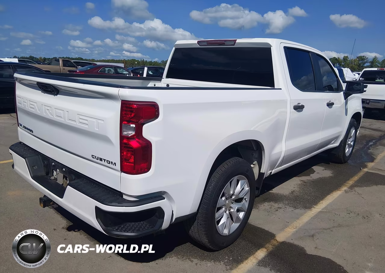 2022 Chevrolet Silverado 1500 2Wd Short Bed Custom VIN:1GCPABEK4NZ591986 - 4
