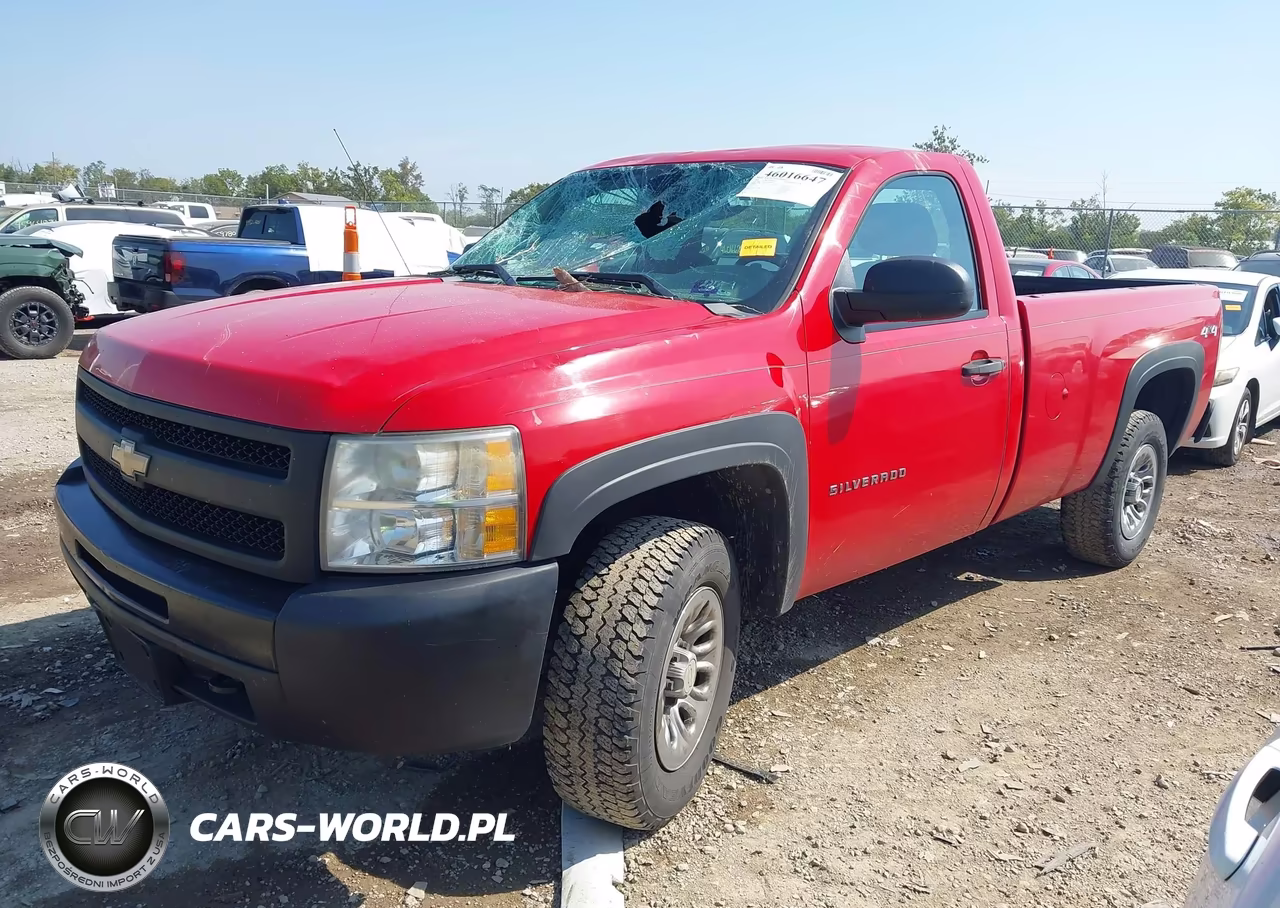 2011 Chevrolet Silverado 1500 Work Truck VIN:1GCNKPEA7BZ122833 - 2