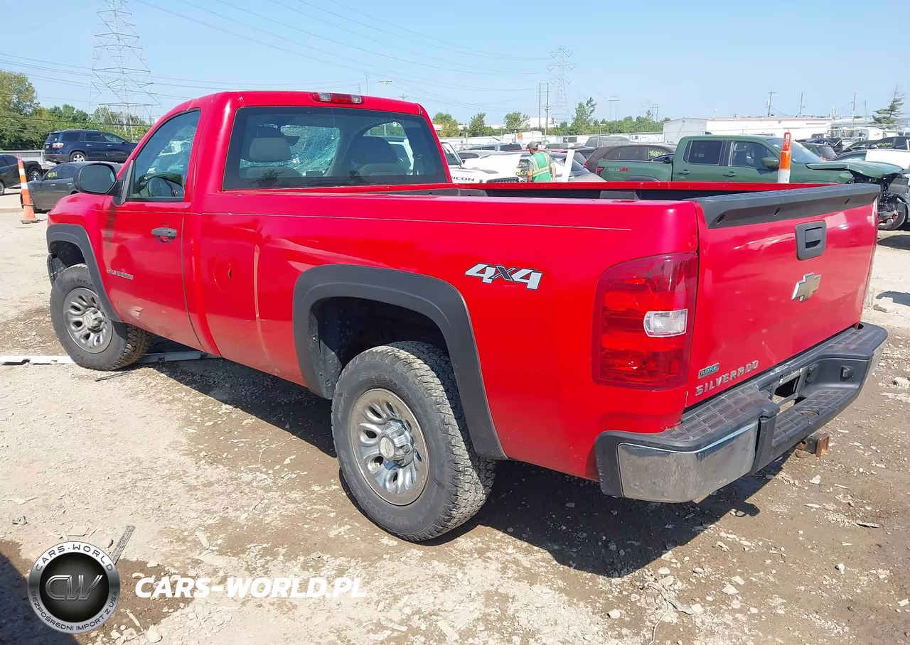 2011 Chevrolet Silverado 1500 Work Truck VIN:1GCNKPEA7BZ122833 - 3